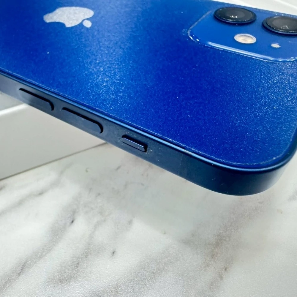 iPhone 12  128g 藍 電池75% （全機包膜）有盒裝有配件