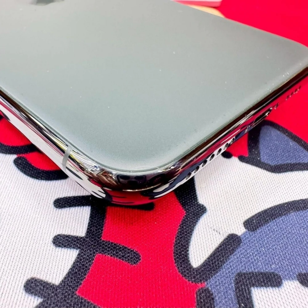 iPhone 11 Pro Max 256g 綠 電池75% (機況好大容量) 無盒裝有配件