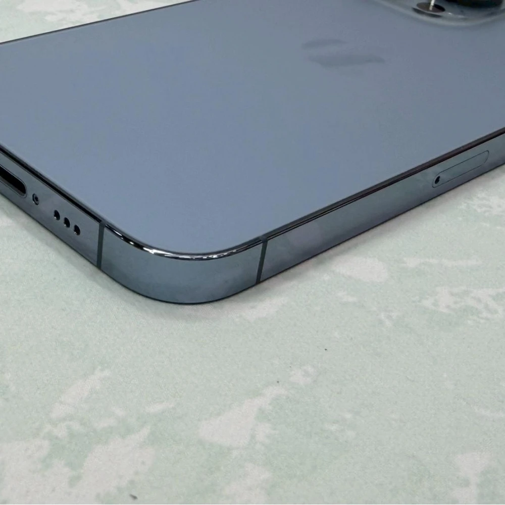 iPhone 13 Pro 128g 藍 原廠電池93% 換過原廠相機 無盒裝有配件