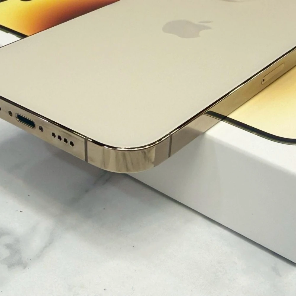 iPhone 14 pro max 512G 金 電池83% 有盒裝有配件