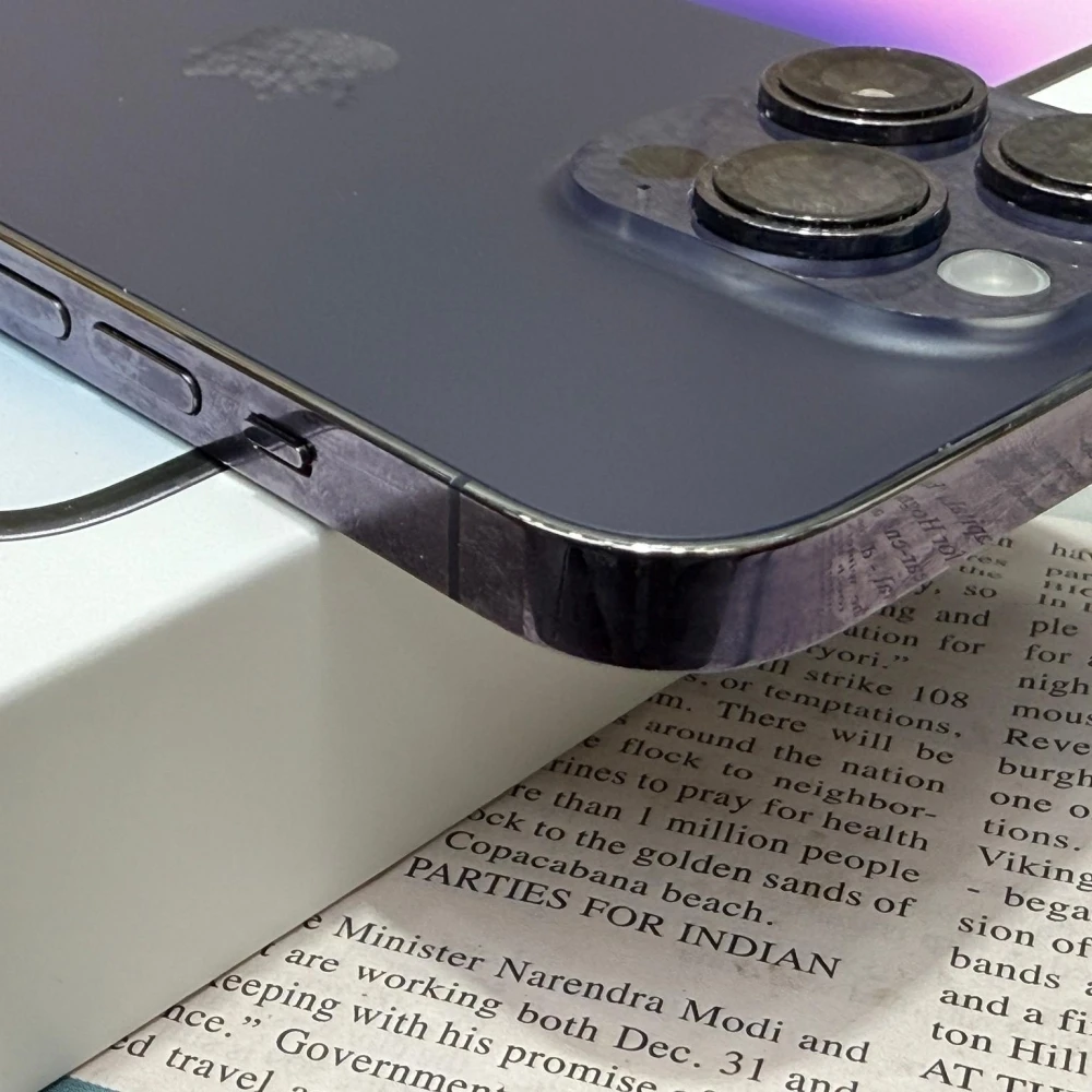 iPhone 14 Pro  128G  紫色 電池87% 有盒裝有配件  