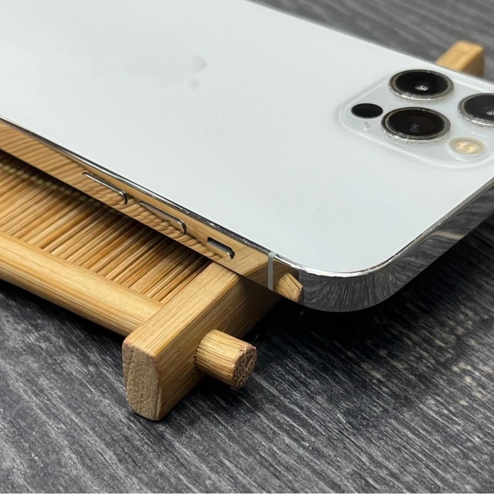 iPhone 12 Pro 128g 白 副廠電池88%  無盒裝有配件