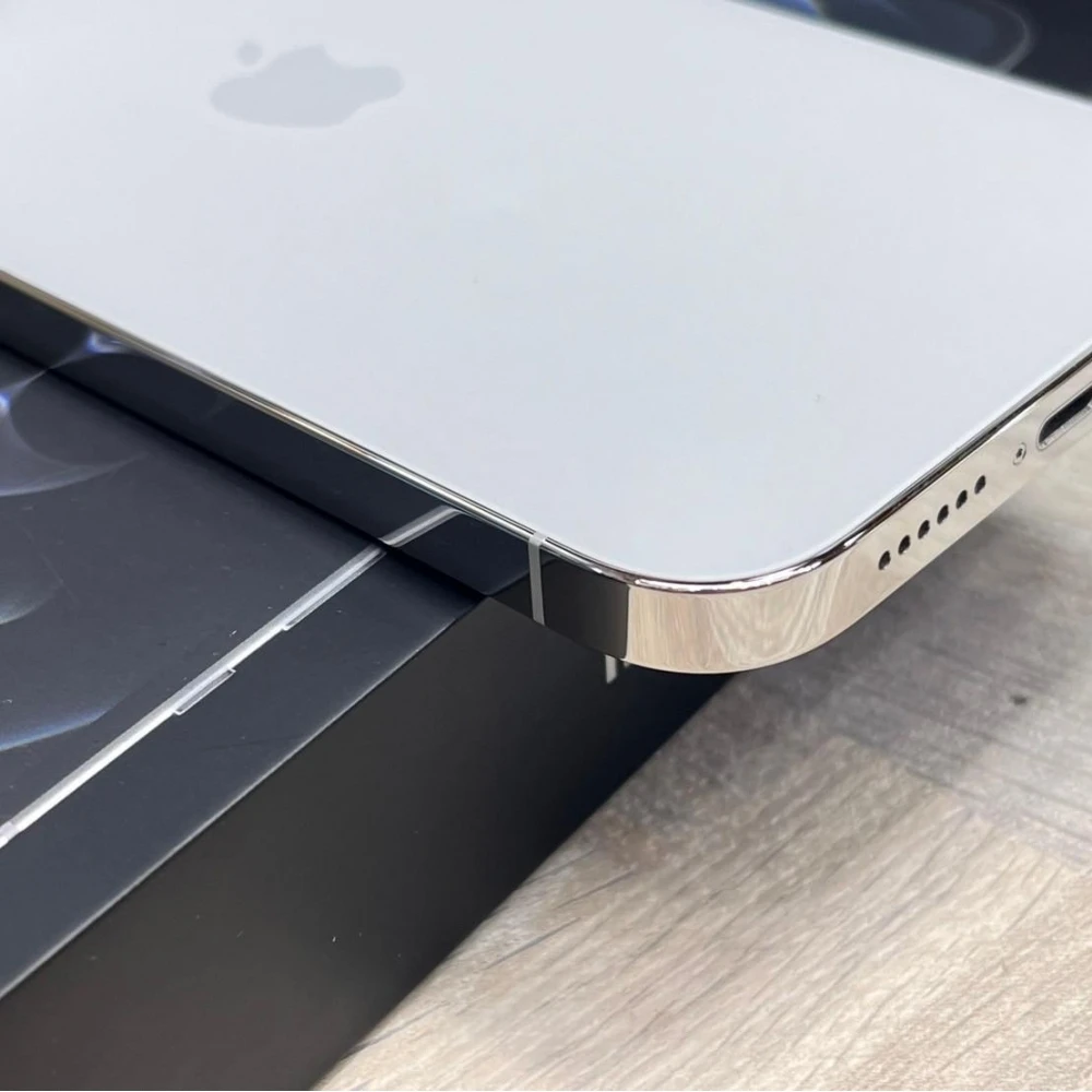 iPhone 12 PRO MAX 128g  白 電池100%  有盒裝有配件