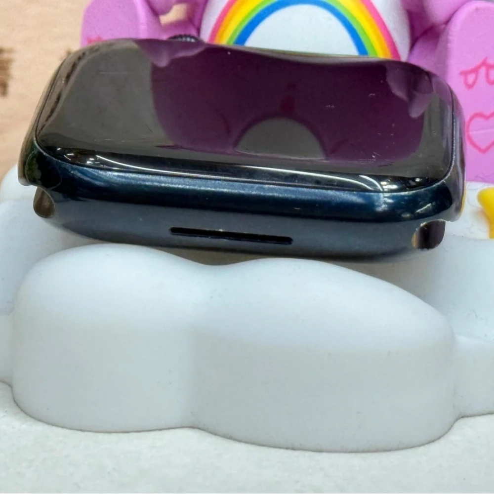 Apple Watch 7 45mm GPS版 黑色 電池84% 無盒裝有配件