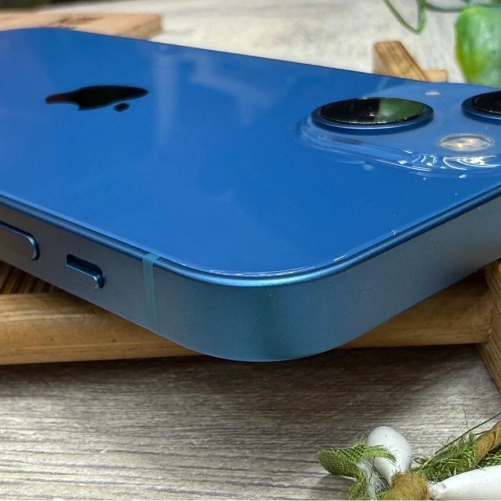 iPhone 13 mini 128g 藍 已換原廠電池85% 無盒裝有配件