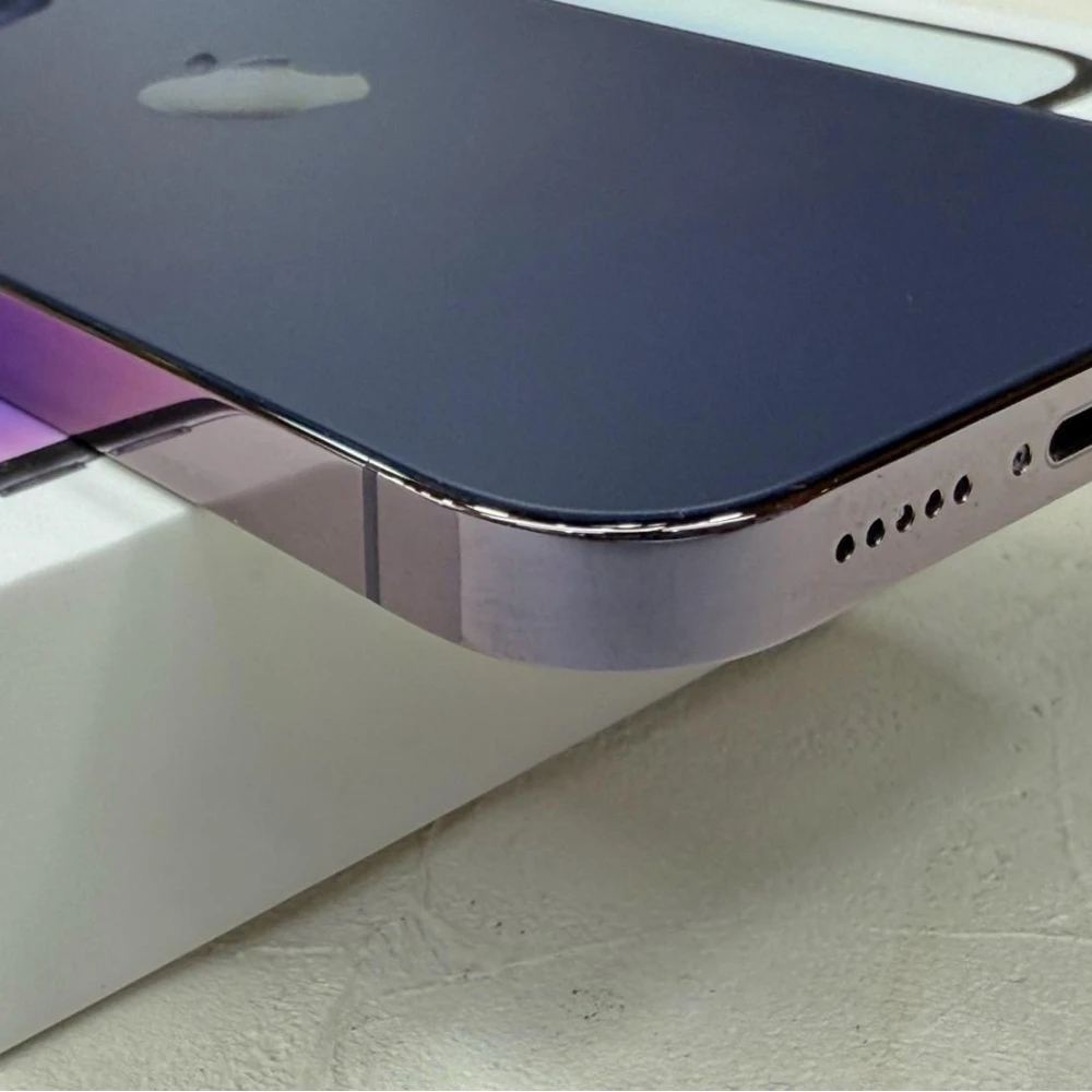 iPhone 14 pro 128g 紫 電池90% 有盒裝有配件