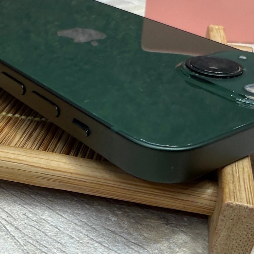 iPhone 13 mini 128g 綠 已換原廠電池86% 無盒裝有配件