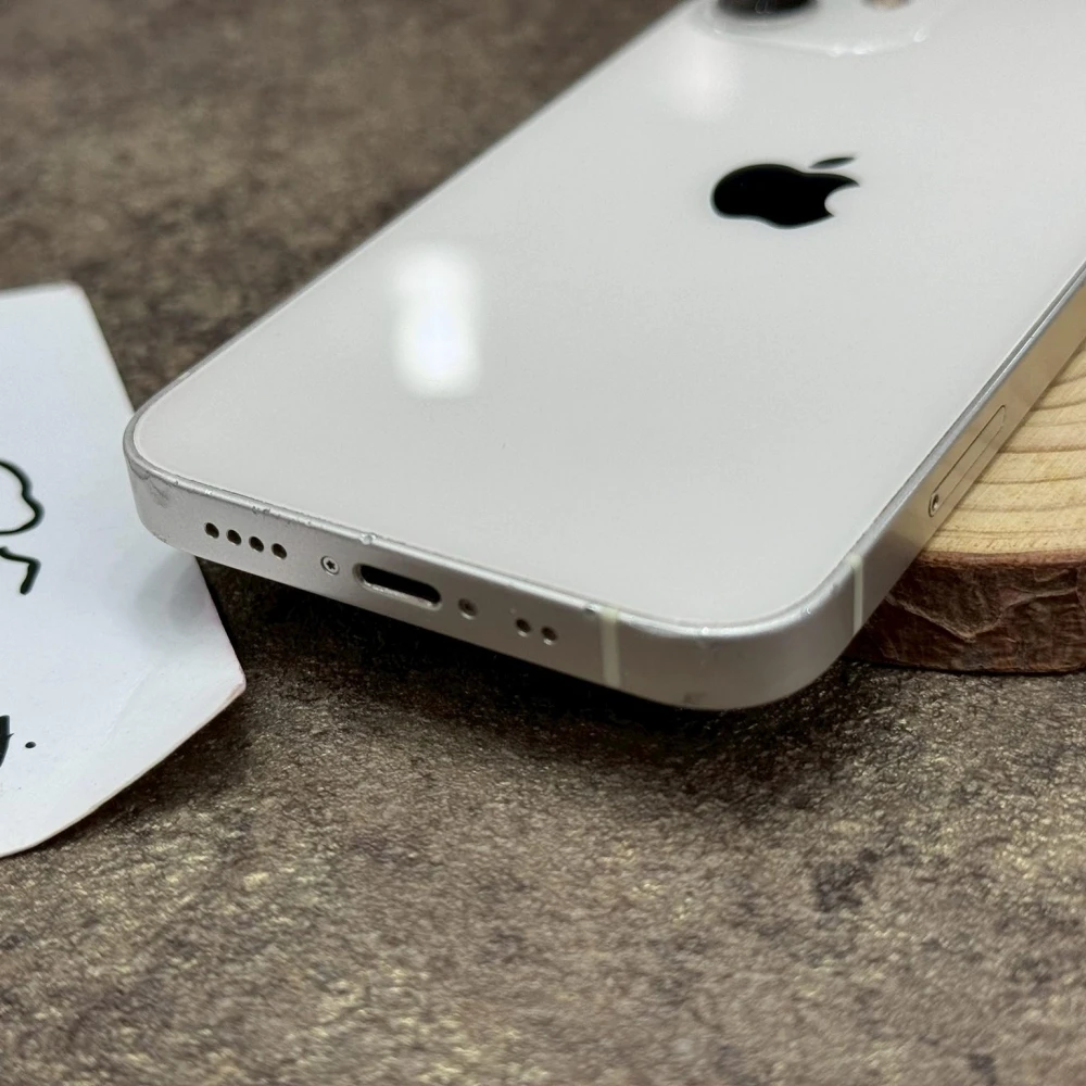 iPhone 12 Mini 128g 白 電池81%  無臉部辨識  無盒裝有配件