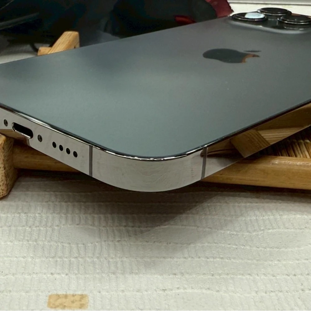 iPhone 12 Pro Max 256g 黑 副廠電池100% 無盒裝有配件