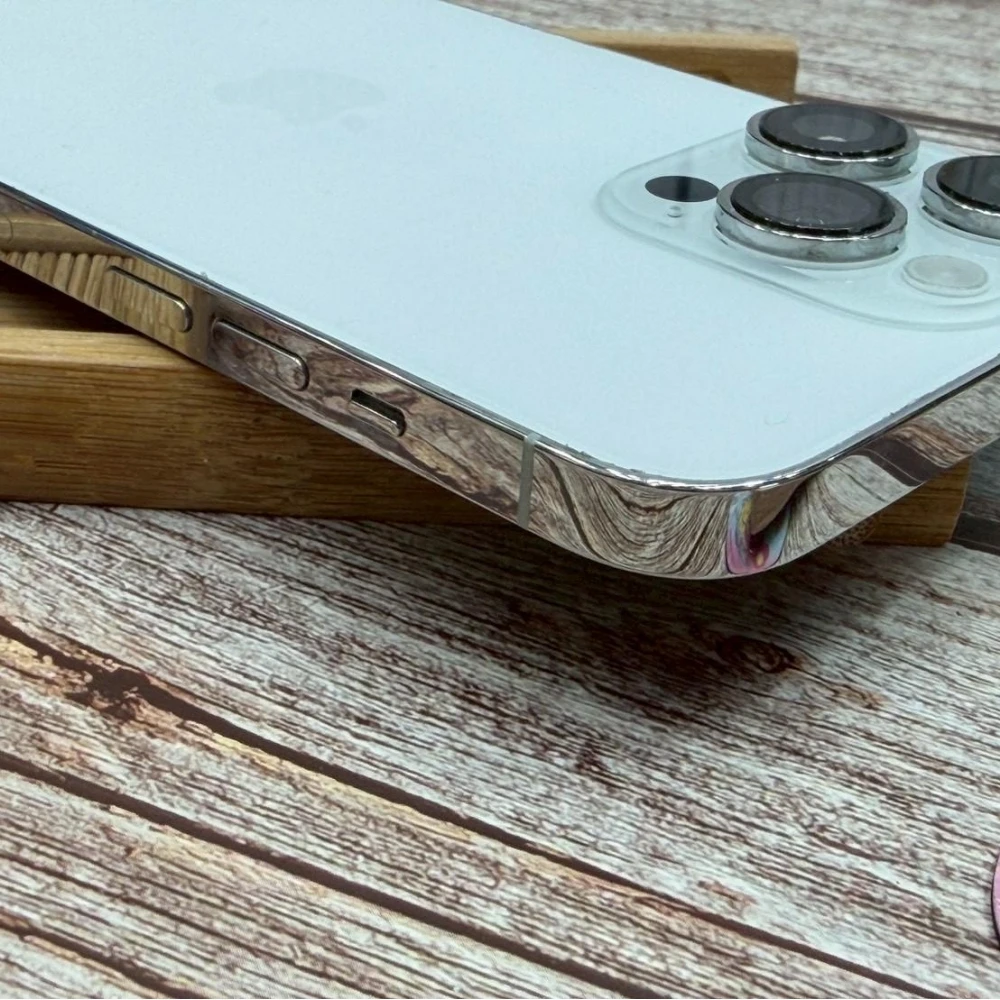 iPhone 14 pro max 256G  白 電池78% 換過背板 無盒裝有配件