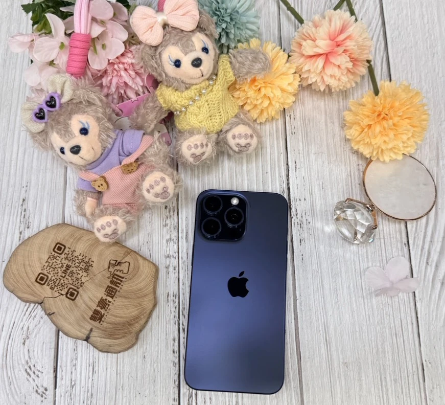 iPhone 15 Pro Max 256g 藍 電池86% 無盒裝有配件
