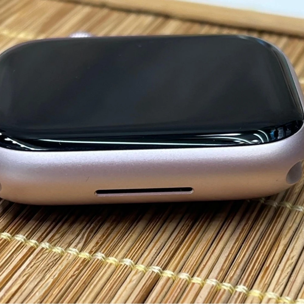 Apple Watch 9  45mm GPS版 粉色 電池100% 有盒裝有配件 