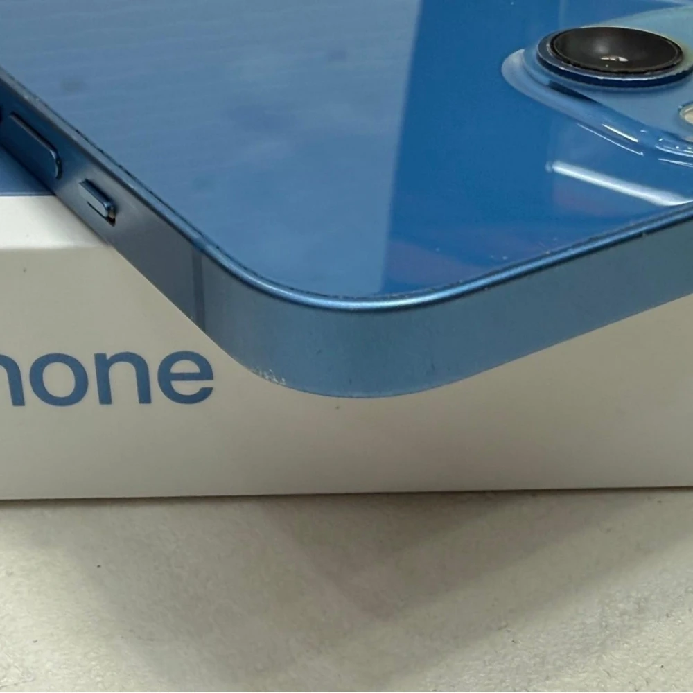 iPhone 13 128g 藍 電池75% 有盒裝有配件