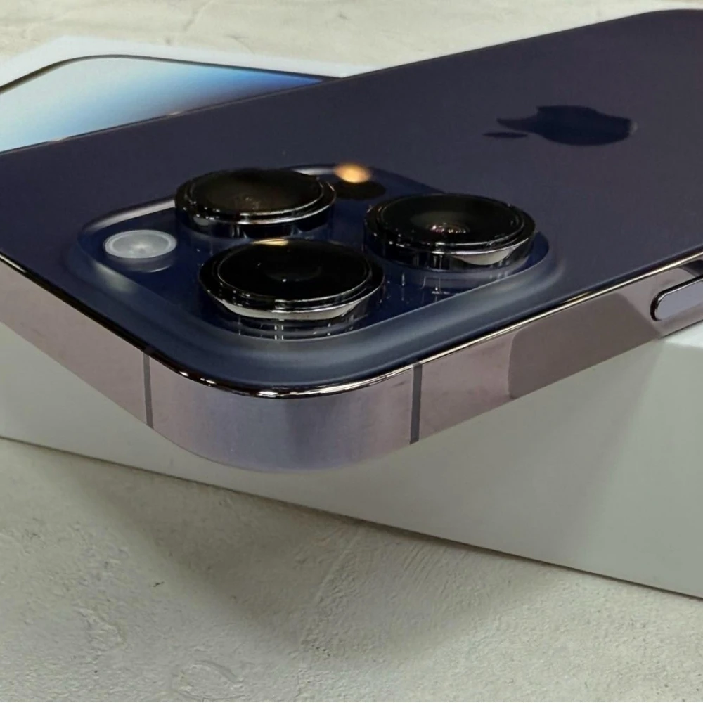 iPhone 14 pro 128g 紫 電池90% 有盒裝有配件
