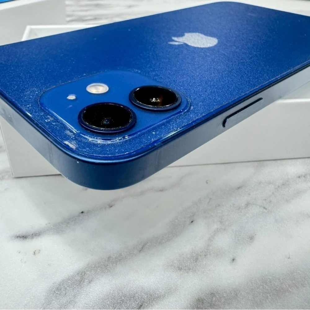 iPhone 12  128g 藍 電池75% （全機包膜）有盒裝有配件