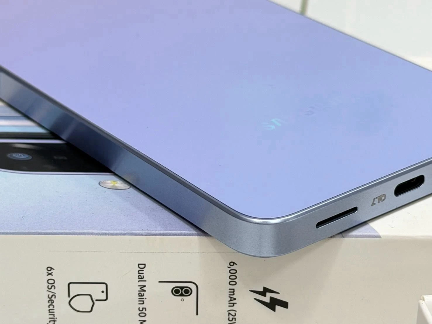 SAMSUNG Galaxy A07 (4+128G) 紫 展示機 門市保固三個月 有盒裝有配件