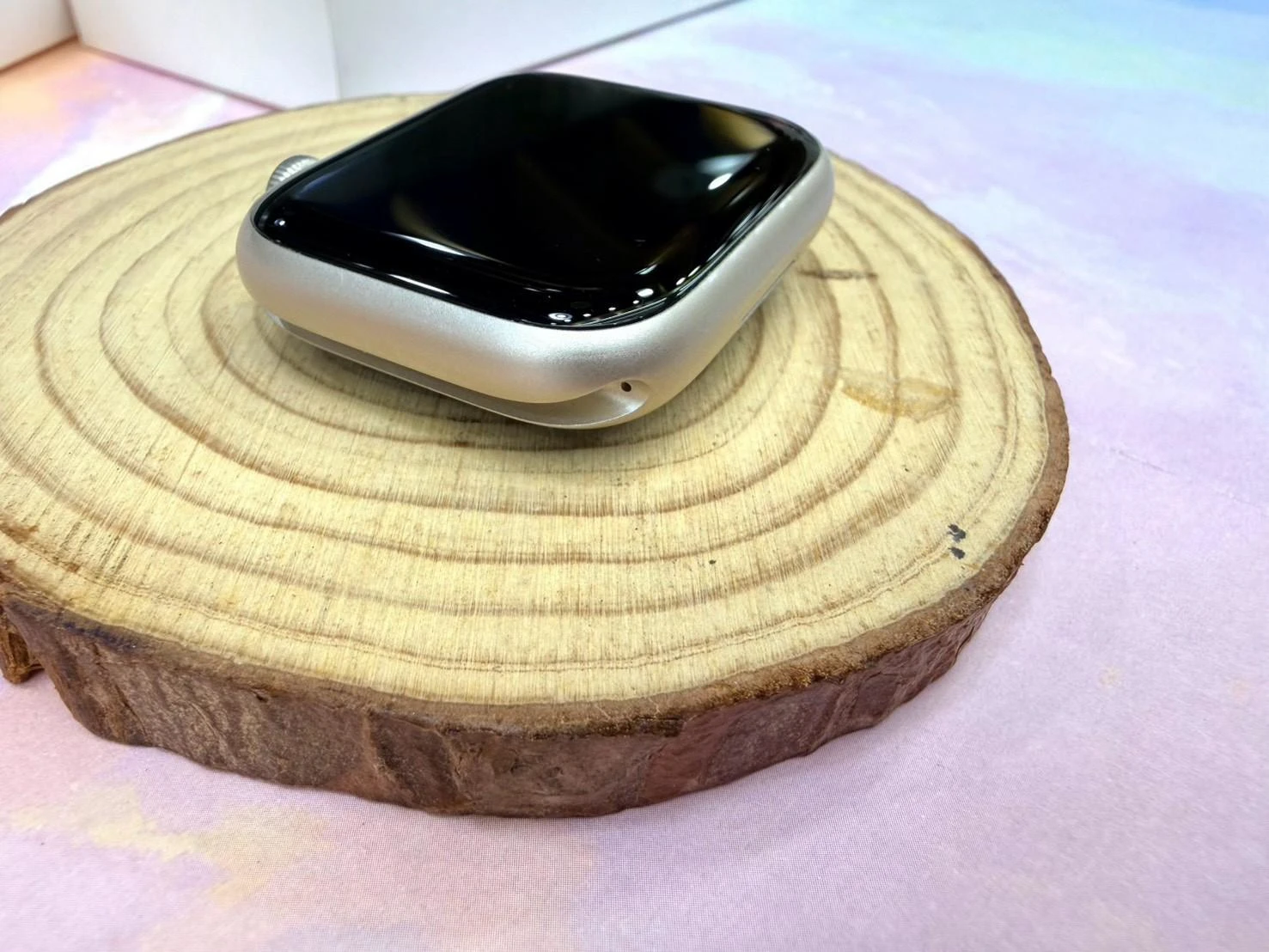 Apple Watch 7 45mm GPS版 黑色 電池83% 有盒裝有配件 