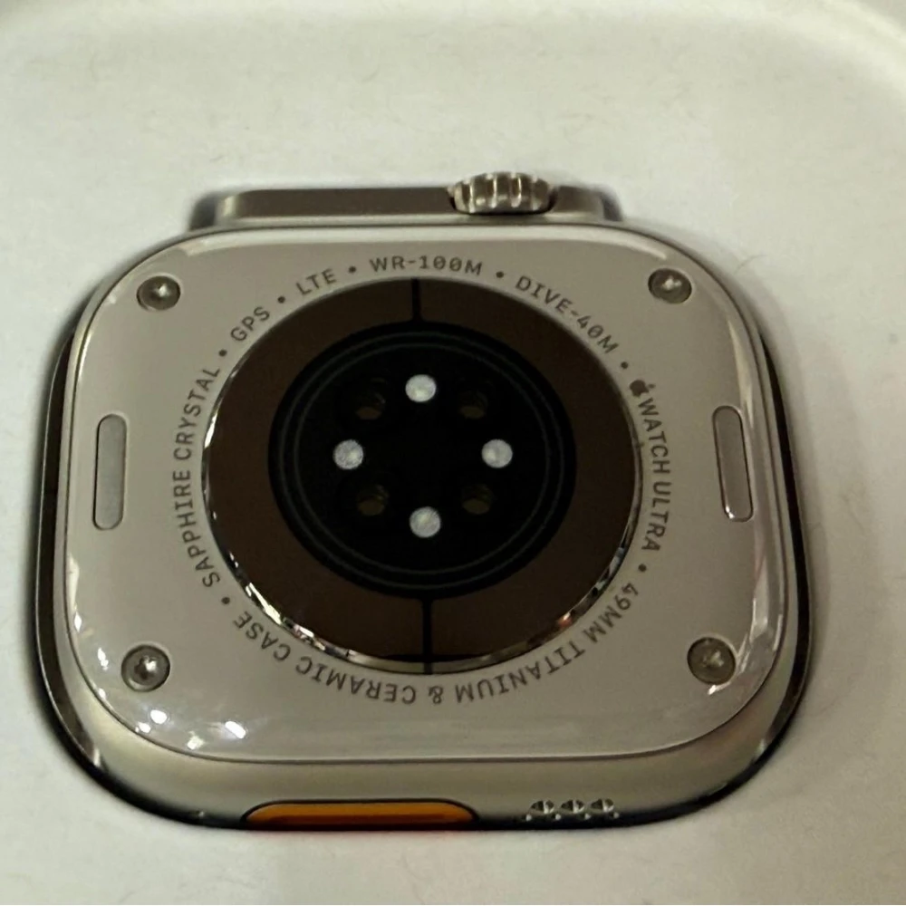 Apple Watch Ultra 1 49mm LTE版 電池100% 原色 附贈高山錶帶 有盒裝