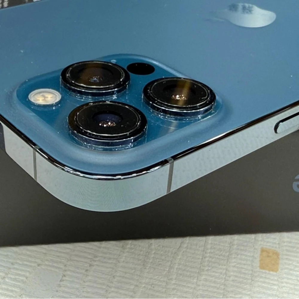 iPhone 12 PRO MAX 128g 藍 電池82% 有盒裝有配件
