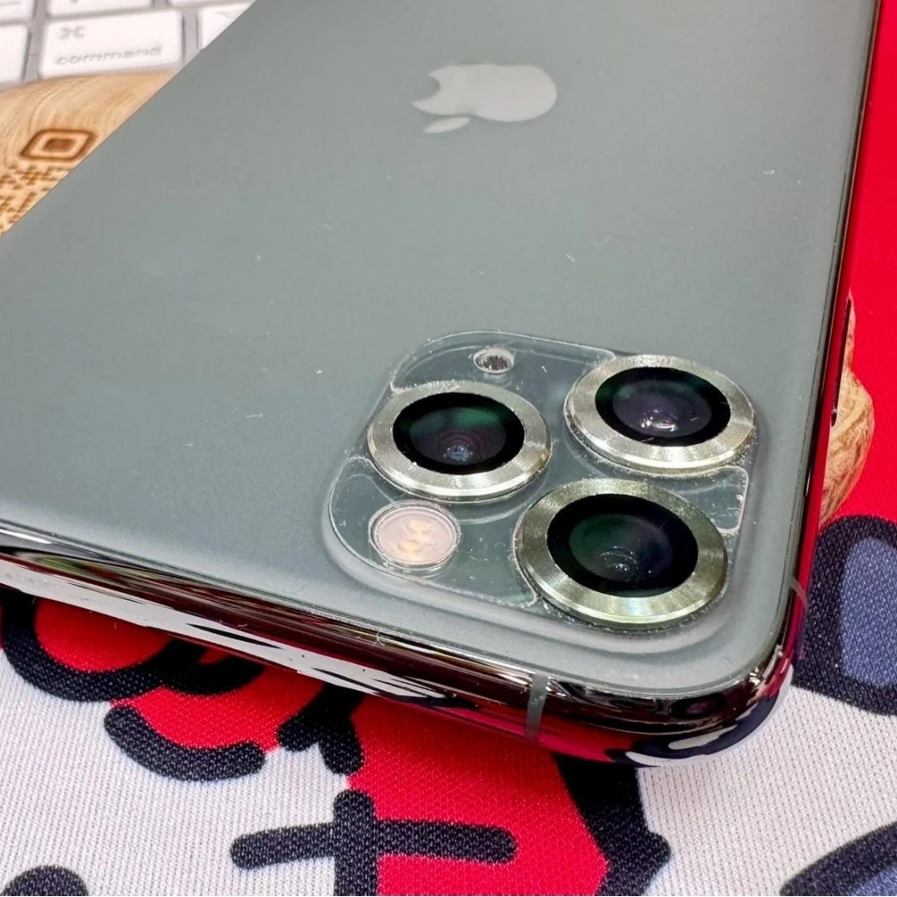 iPhone 11 Pro Max 256g 綠 電池75% (機況好大容量) 無盒裝有配件