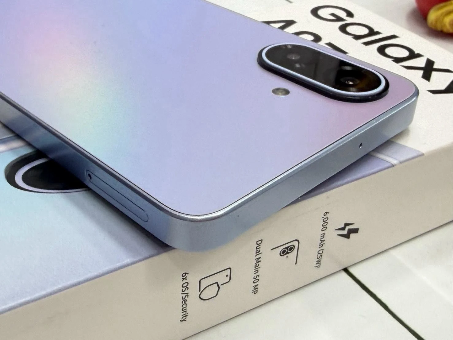  SAMSUNG Galaxy A07 (4+128G) 紫 展示機 門市保固三個月 有盒裝有配件 