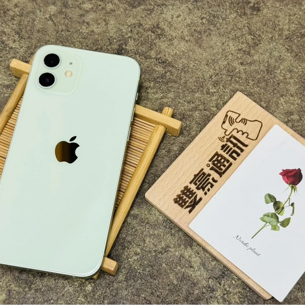 iPhone 12 64G 綠 電池83% 無盒裝有配件 