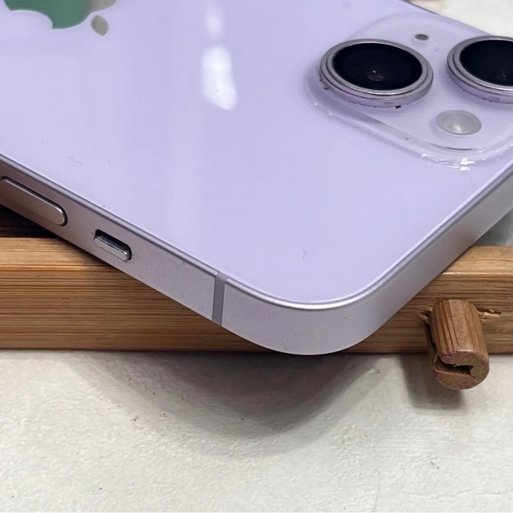 iPhone 14 128g 紫 電池89%  無盒裝有配件