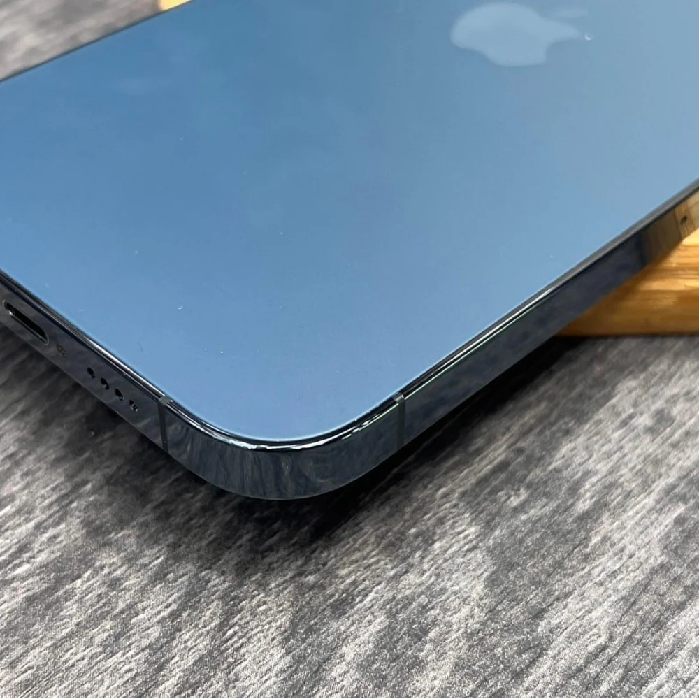 iPhone 12 Pro Max 128g 藍 電池100% 無盒裝有配件