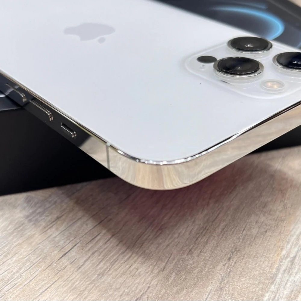 iPhone 12 PRO MAX 128g  白 電池100%  有盒裝有配件