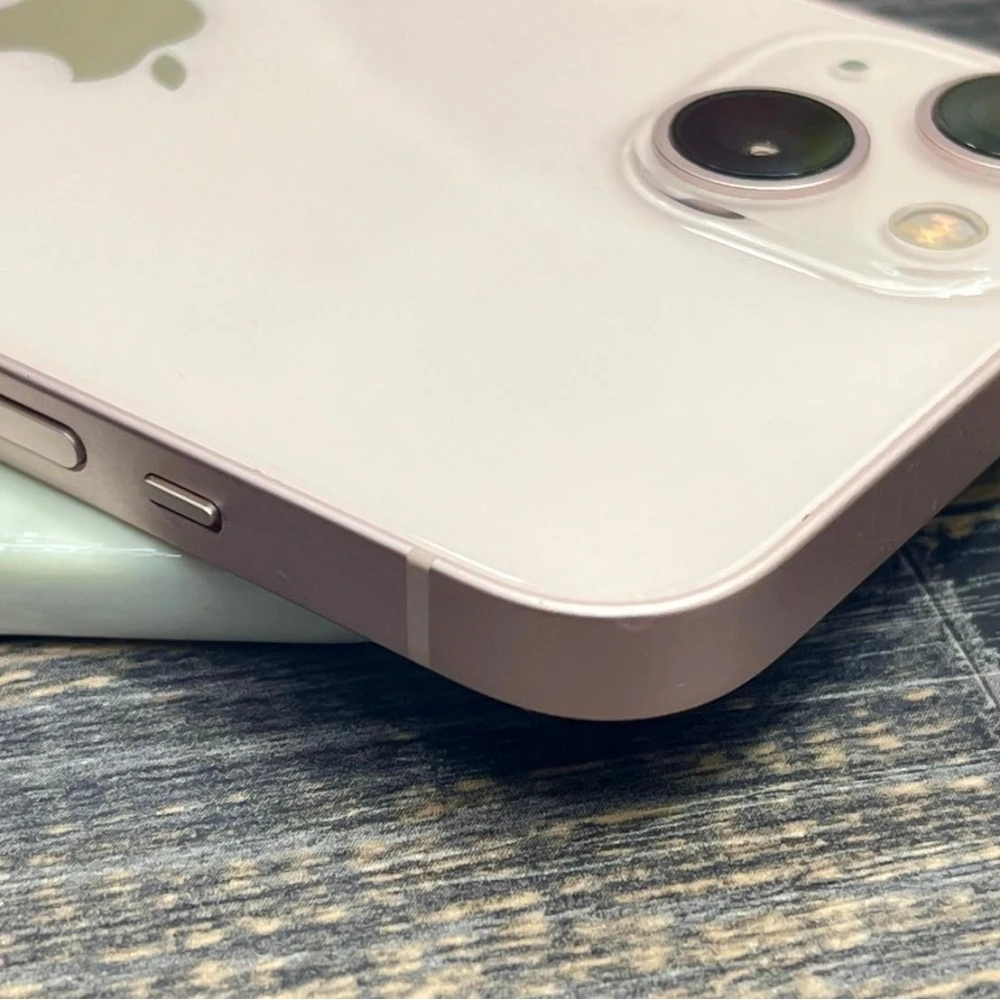 iPhone 13 128g 粉 電池87% 無盒裝有配件