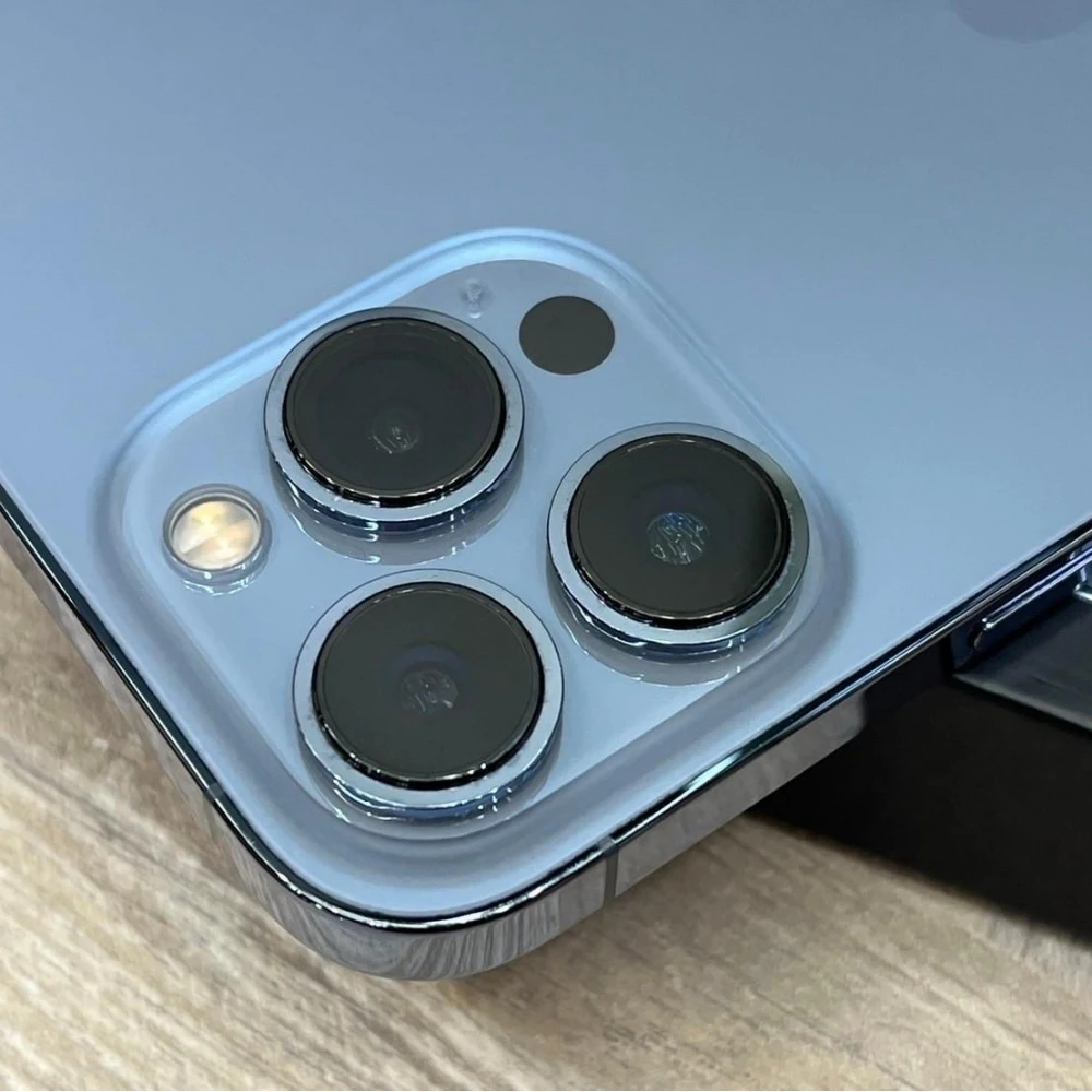 iPhone 13 PRO MAX 256g  藍 電池81% 換過螢幕 有盒裝有配件