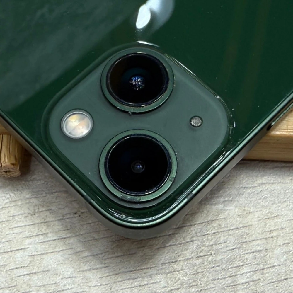 iPhone 13 mini 128g 綠 已換原廠電池86% 無盒裝有配件