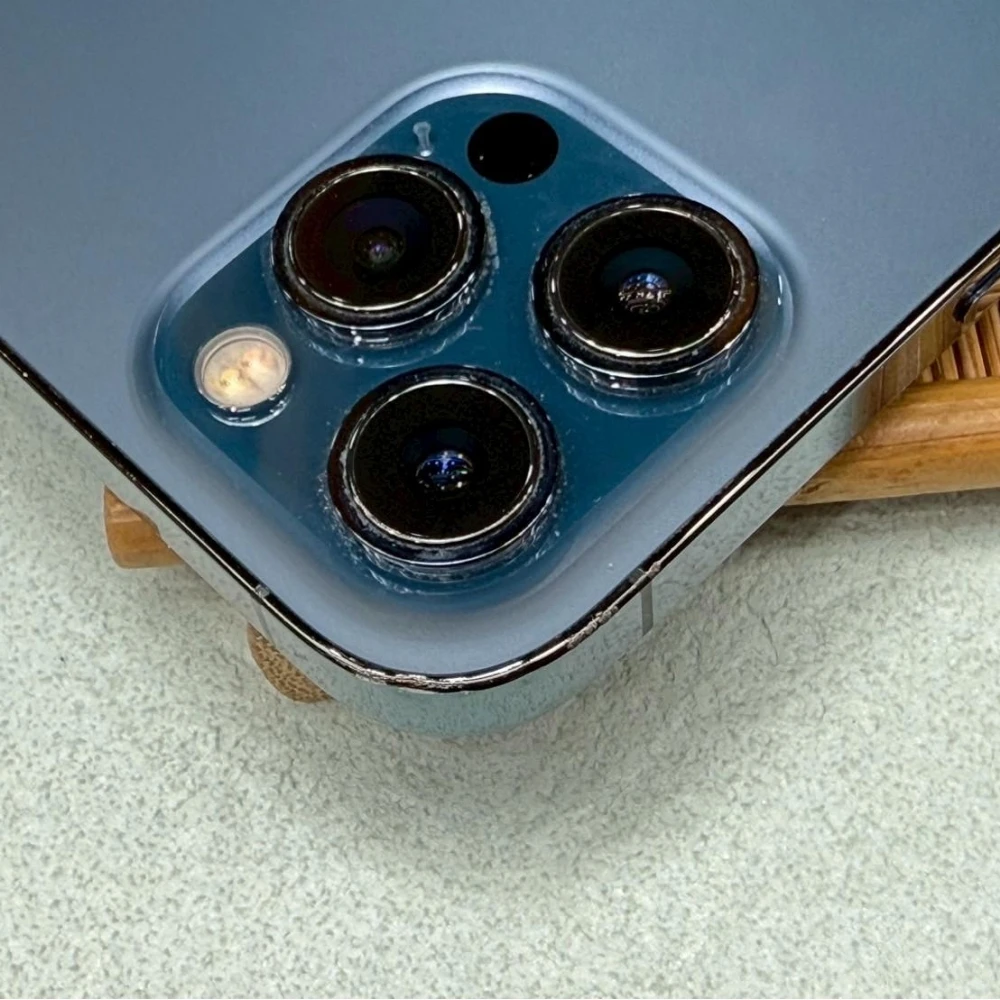 iPhone 12 PRO MAX 256g 藍 電池89% 有使用痕跡 無盒裝有配件