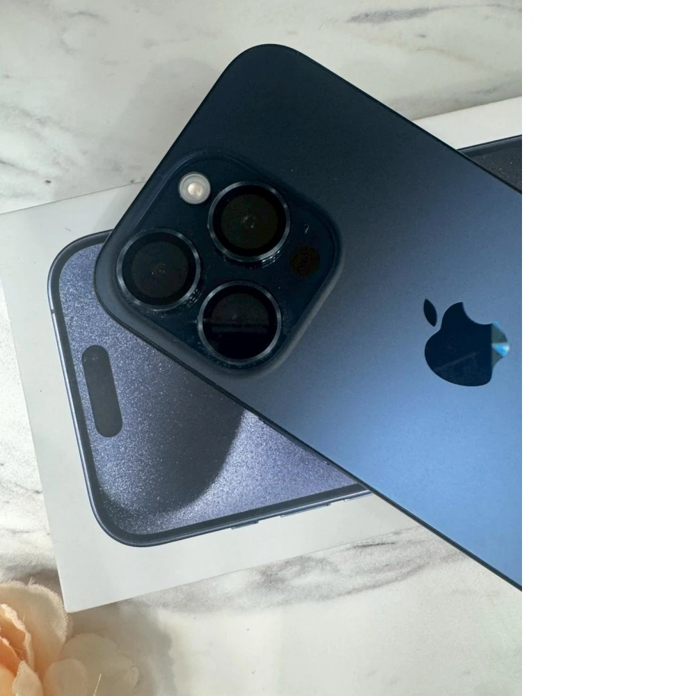 iPhone 15 Pro 128G 藍色 電池：95% 保固到 2025/8/7