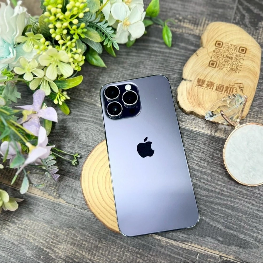 iPhone 14 Pro Max 256g 紫 電池82% (全機無傷）無盒裝有配件