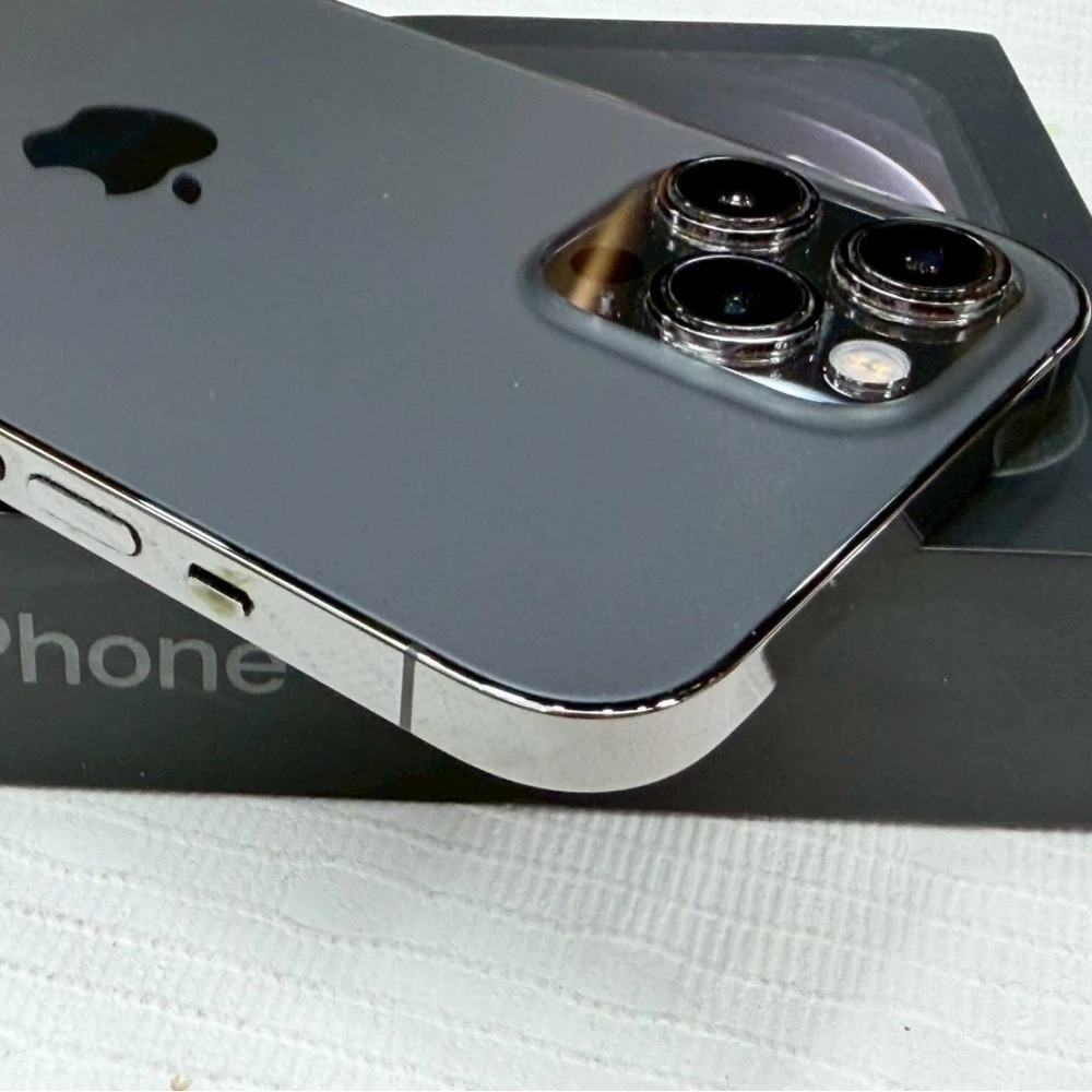 iPhone 12 Pro Max 256g 黑 副廠有健康度電池100% 換過相機 有盒裝有配件