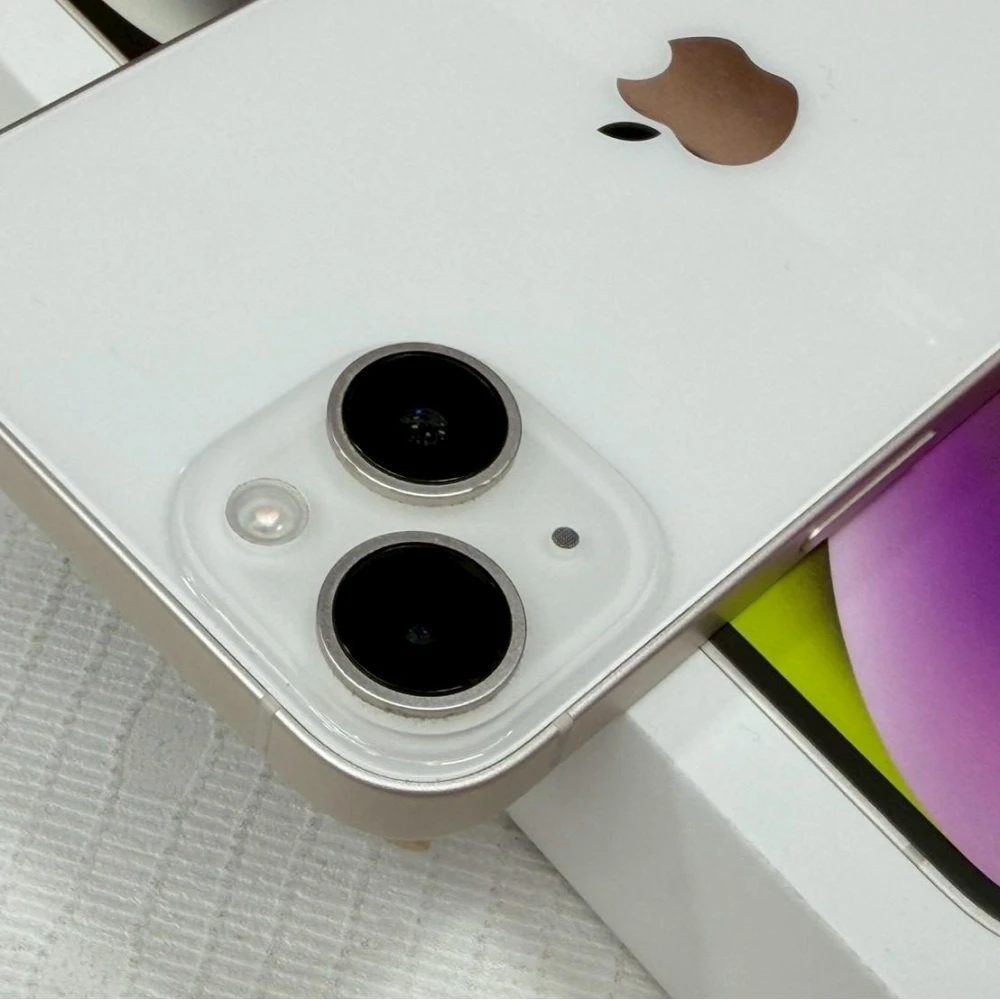 iPhone 14 256g 白 電池72% 有盒裝有配件