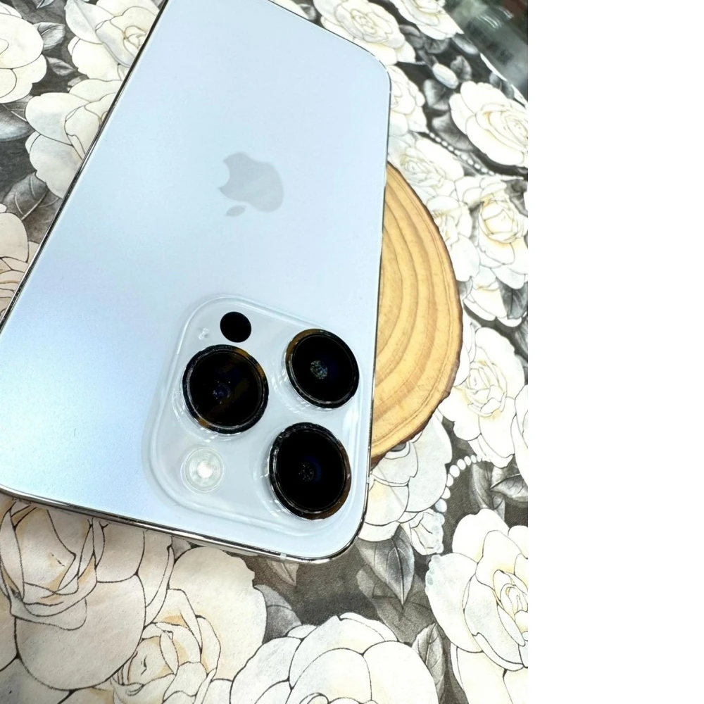 iPhone 14 pro 256G 白 電池87% (換過原廠電池和原廠螢幕) 無盒裝有配件