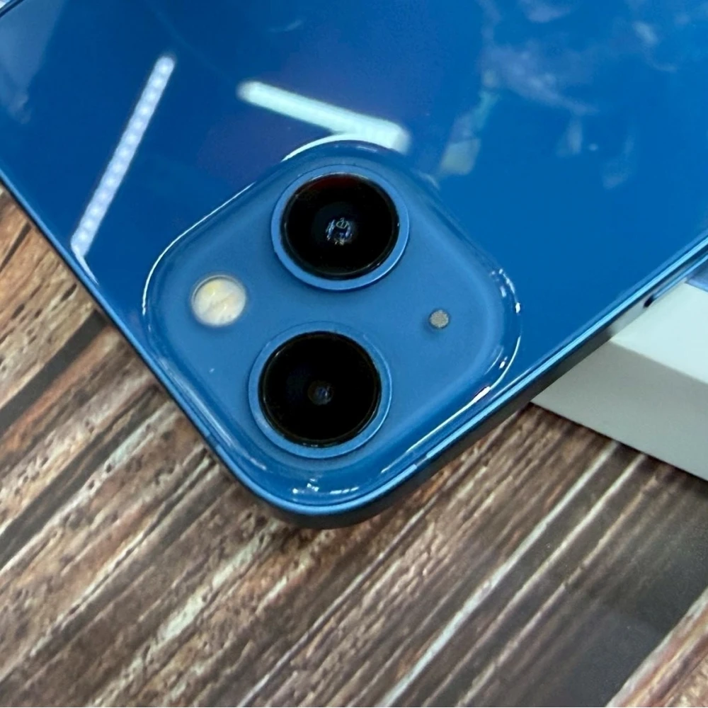 iPhone 13 256G 藍 電池78% 無盒裝有配件