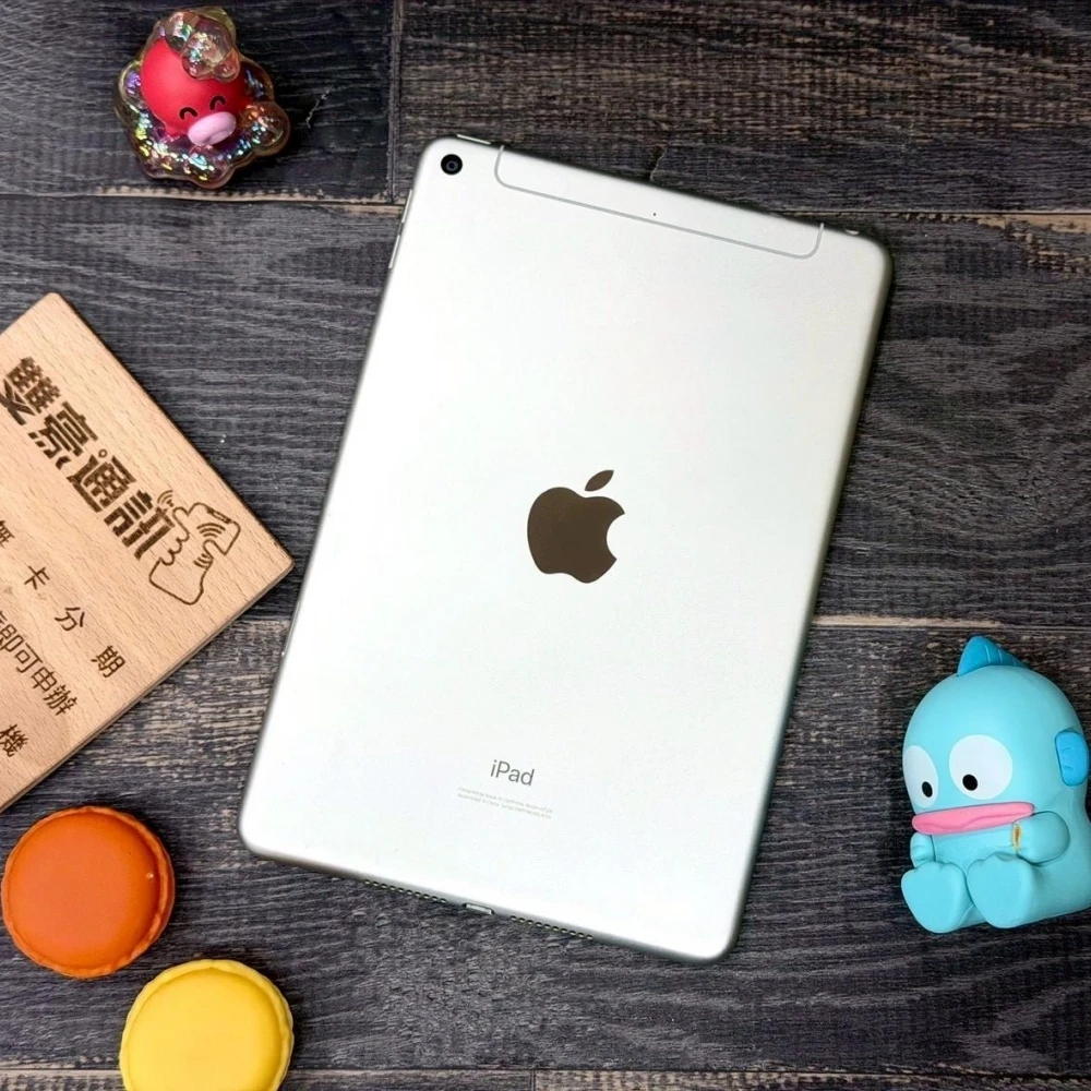 iPad MIni5 LTE 256G 銀 (可插卡 追劇 上課超方便 電池84% 無盒裝有配件