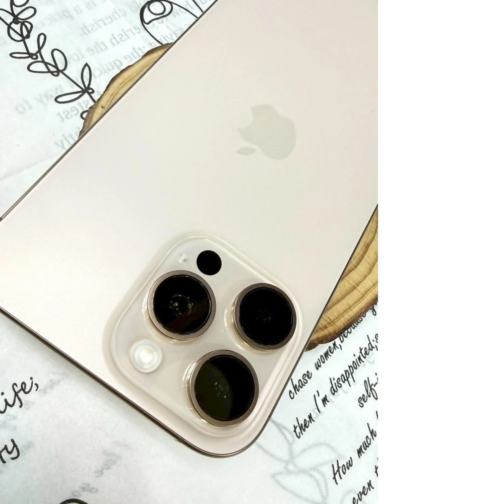 優質展示機 iPhone 16 pro max 512g 金 電池100% 循環68次