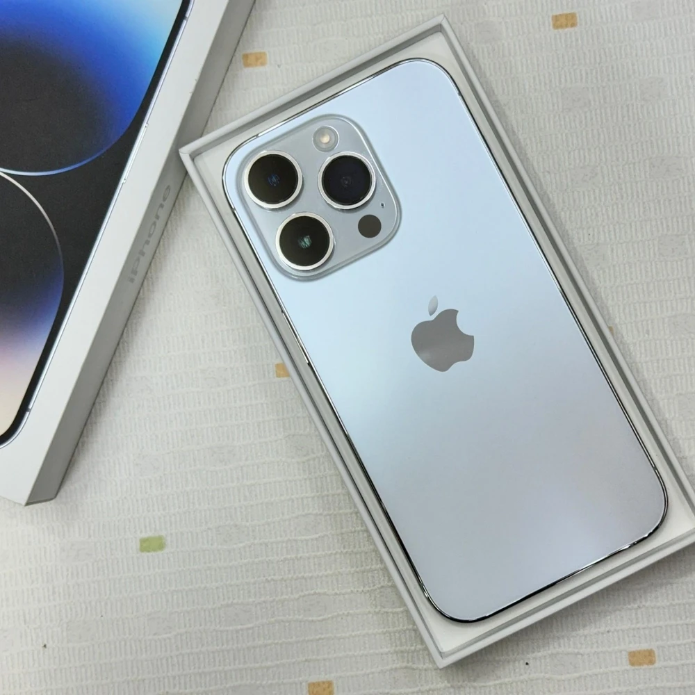 iPhone14 Pro 256G 白色 展示機 保固到2024/08/31  電池96% 有盒裝有