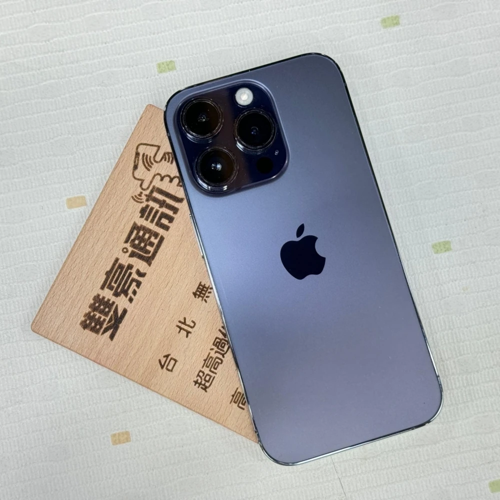 iPhone 14Pro 256G紫 電池85% 無盒裝配件
