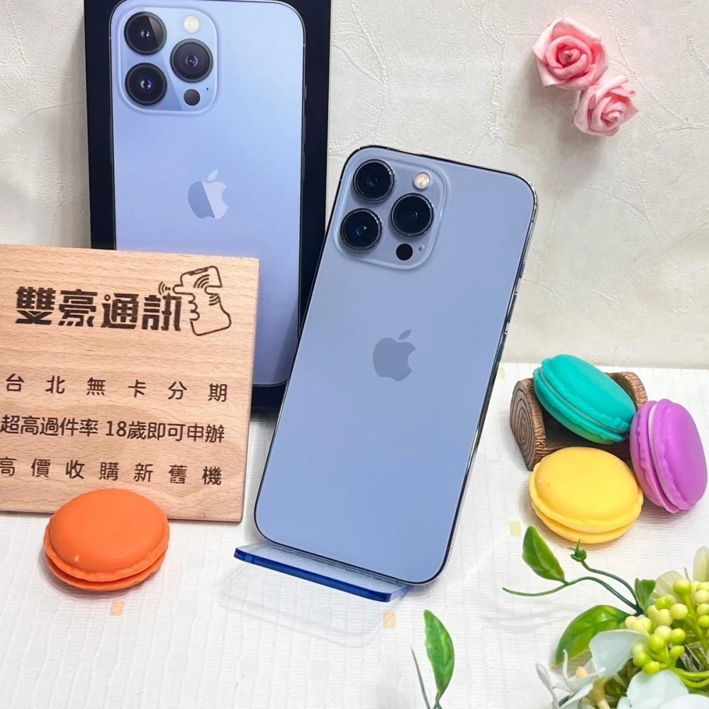 iPhone 13 Pro 128g 藍 電池87% 有盒裝有配件