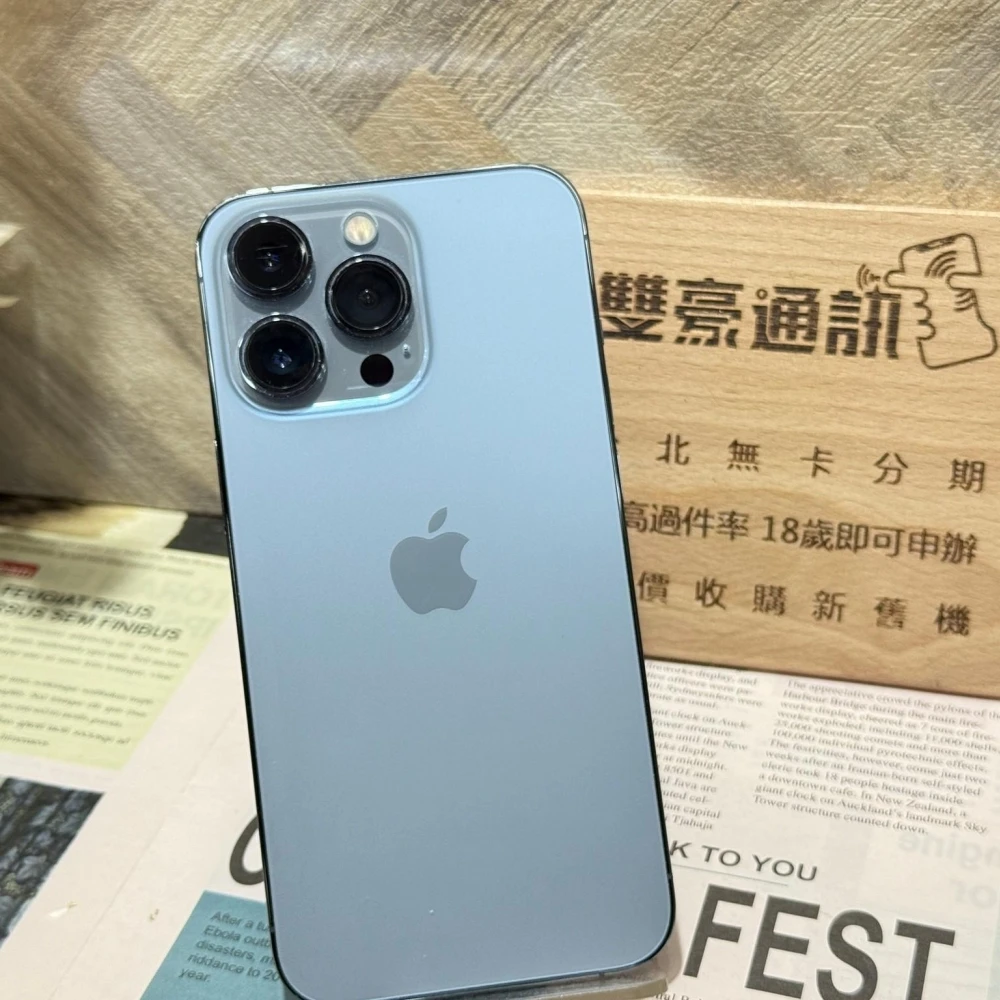 iPhone 13 Pro 128g 藍 電池78% 無盒裝有配件