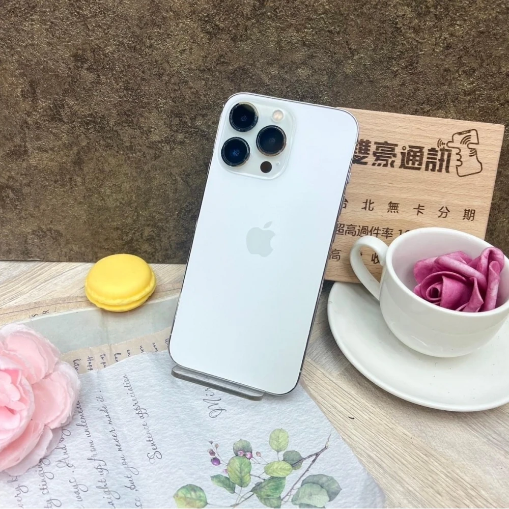 iPhone 13 Pro 512g 白 電池83% 無盒裝有配件