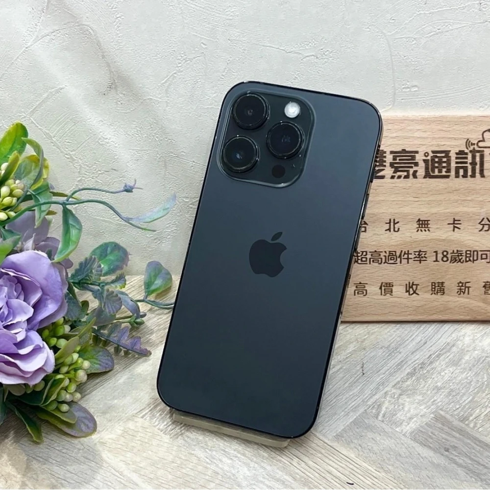 iPhone 14 Pro 128g 黑 電池86% 無盒裝有配件