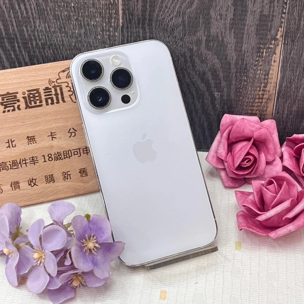 iPhone 14 pro 256g 白 電池88% 無盒裝有配件