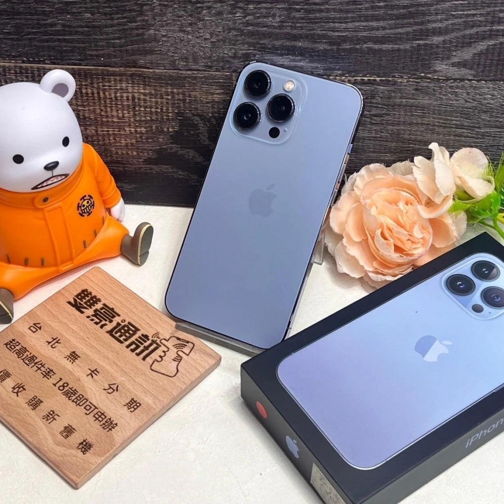 iPhone 13 pro 256g 藍 電池86% 有盒裝有配件