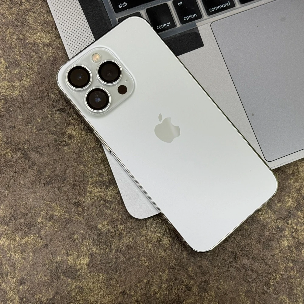iPhone 13 Pro 128g 白 電池91% 無盒裝有配件